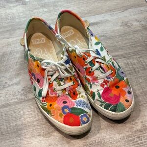 Keds x Rifle Paper Co Garden Party sneakers, size 6.5!